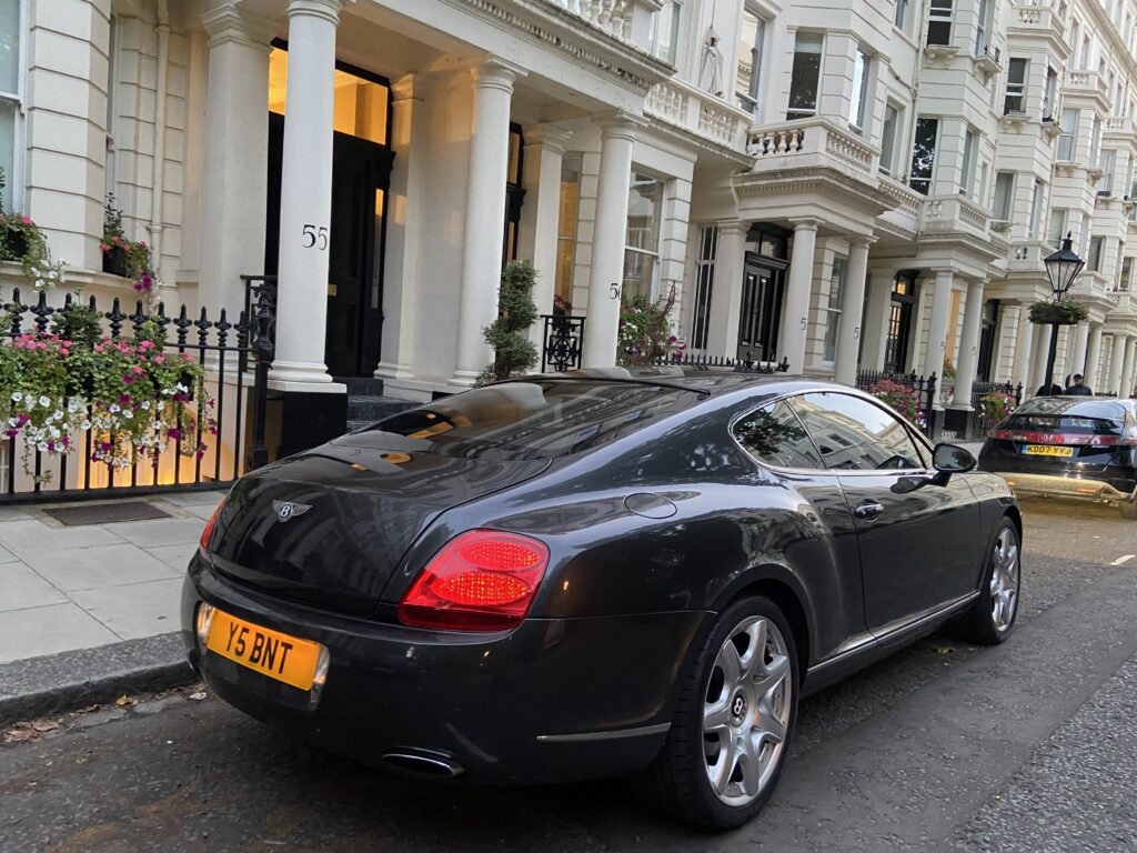 Bentley in London